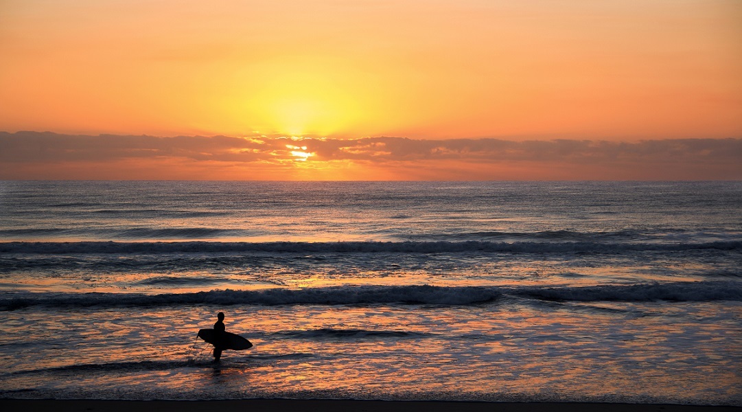 Photo Of Surfer During Sunset Photo By Nathan Cowley From Pexels